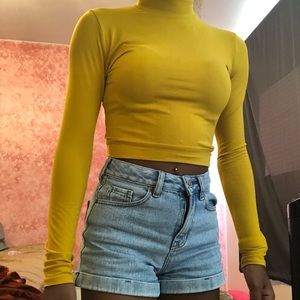 Mustard Yellow Turtleneck